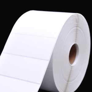Blank coated paper label